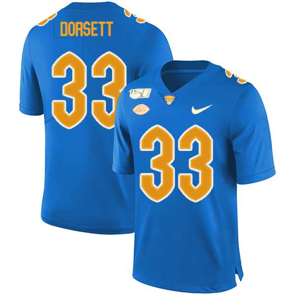 Pittsburgh Panthers 33 Tony Dorsett Blue 150th Anniversary Patch Nike College Football Jersey Dzhi,We sell and wholesale Pittsburgh Panthers 33 Tony Dorsett Blue 150th Anniversary Patch Nike College Football Jersey Dzhi on line form chian!